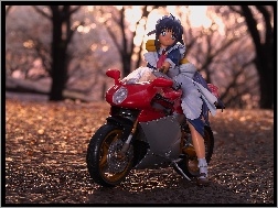 Park, Motor, Figurka, Lalka